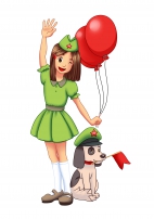 Картинка для детей к 23 февраля 23 февраля