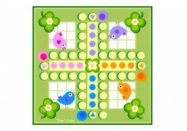 Лудо. Распечатать поле для игры Лудо. Распечатать поле для игры