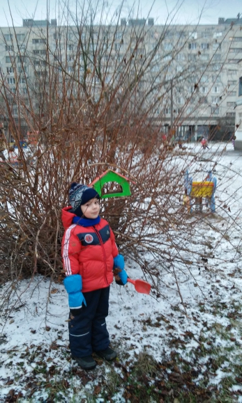 Яркая, красивая.. Акция «Кормушка для пичужки» Яркая, красивая..