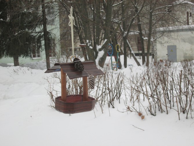 кормушка для птиц Акция «Кормушка для пичужки» кормушка для птиц