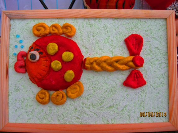 Поделки из теста соленого с детьми 3-4 лет 47