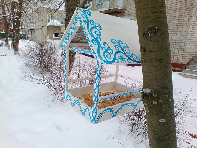Кормушка для птиц Акция «Кормушка для пичужки» Кормушка для птиц