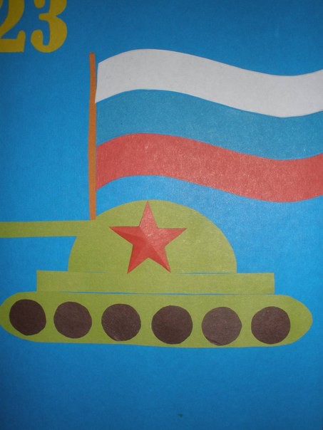 Мастер класс средняя группа к 23 февраля