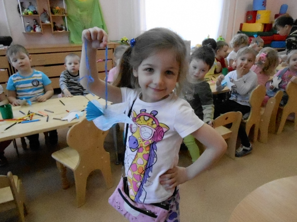 жаворонок Конкурс «Весеннее настроение». Апрель 2014. Поделки. Дошкольники жаворонок