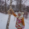 Кормушка для птиц школьного сада Кормушка для птиц школьного сада