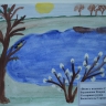 Весна у водоема Весна у водоема