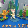 Пластилиновые талисманы Сочи 2014г Пластилиновые талисманы Сочи 2014г