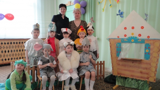 Спектакль «Сказка о глупом мышонке». Средняя группа Фото Спектакль «Сказка о глупом мышонке». Средняя группа
