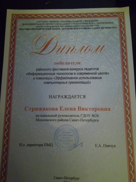 Мои достижения Фото Мои достижения