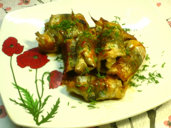 Рыбные рулетики со вкусом раков Фото Рыбные рулетики со вкусом раков