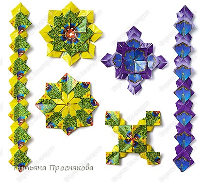 Орнаменты из фантиков Фото Орнаменты из фантиков
