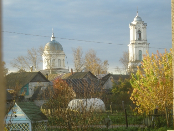 Осень из окошка. Фото Осень из окошка.