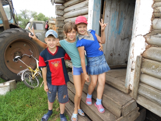 В гостях у бабушки! Фото В гостях у бабушки!