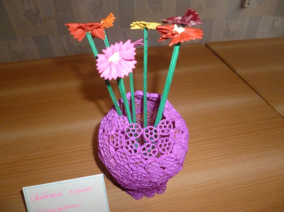 Поделки из макарон для школы на конкурс Поделки из макарон для школы на конкурс