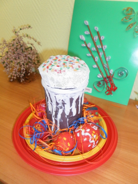 Паска з кавової банки Фото Пасхальный кулич из кофейной банки
