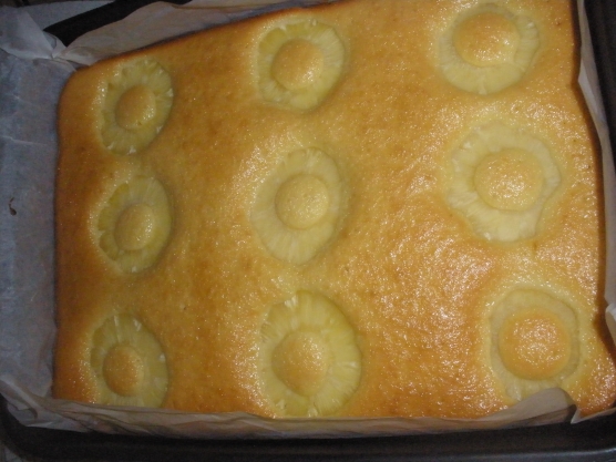 Пирог с ананасами Фото Пирог с ананасами