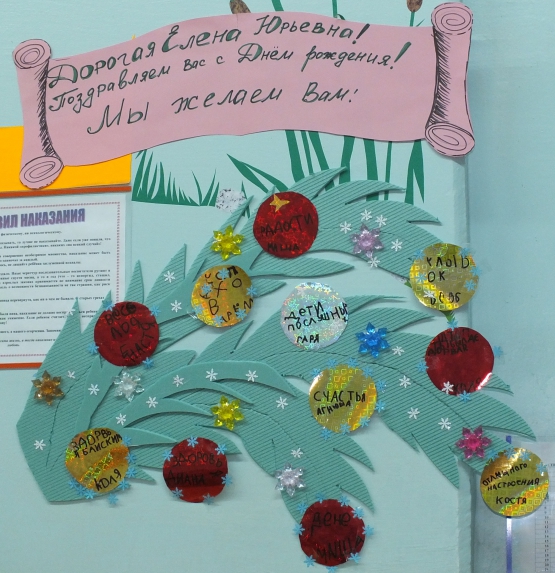 «Поздравленье с Днём рожденья!» Как ребята готовили поздравительную газету воспитателю Фото «Поздравленье с Днём рожденья!» Как ребята готовили поздравительную газету воспитателю