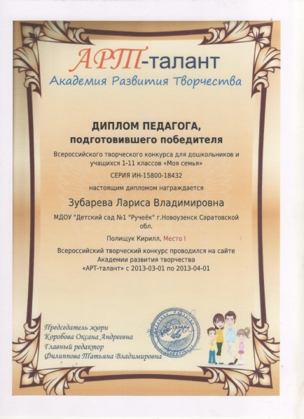 Всероссийский конкурсы арт талант Всероссийский конкурсы арт талант