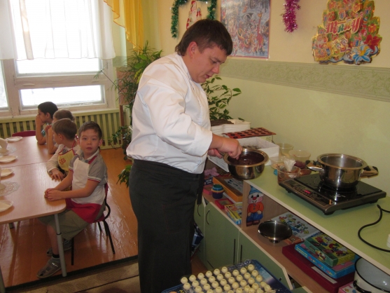 Работа с родителями. Встреча с интересными людьми. Знакомство с профессией повара Фото Работа с родителями. Встреча с интересными людьми. Знакомство с профессией повара