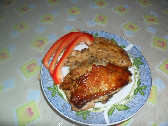 Аппетитная, сочная курочка с чесночком! Фото Аппетитная, сочная курочка с чесночком!