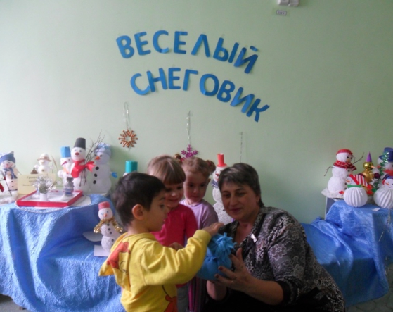 «Веселый снеговик» Фото «Веселый снеговик»