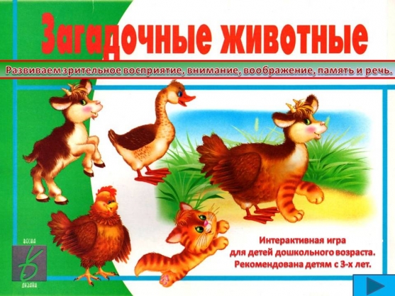 Интерактивная игра «Загадочные животные» Фото Интерактивная игра «Загадочные животные»