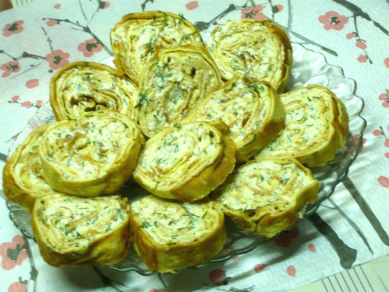 Сырные рулеты Фото Сырные рулеты