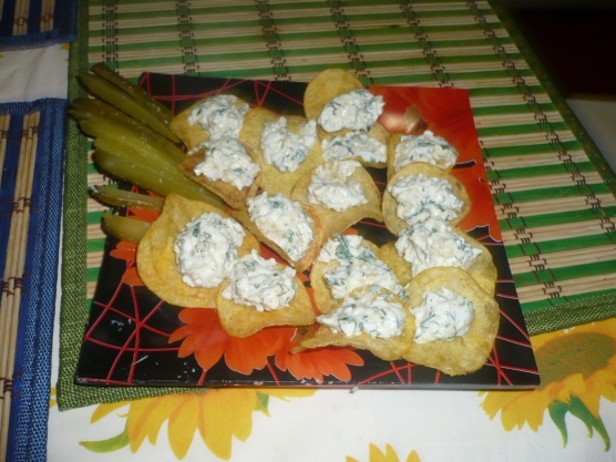 Закуска на чипсах Фото Закуска на чипсах