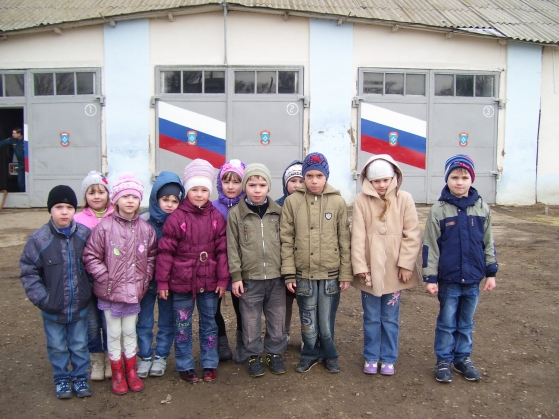 Экскурсия в пожарную часть. Фото Экскурсия в пожарную часть.