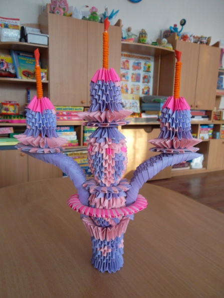 Подсвечник из модулей. Фото Подсвечник из модулей.