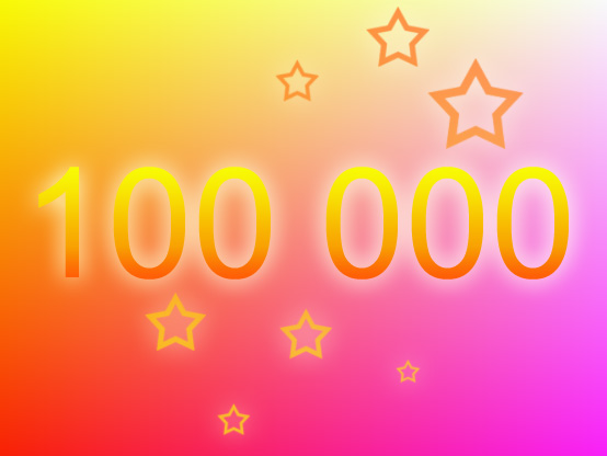 100 000 пользователей на МAAM Фото 100 000 пользователей на МAAM
