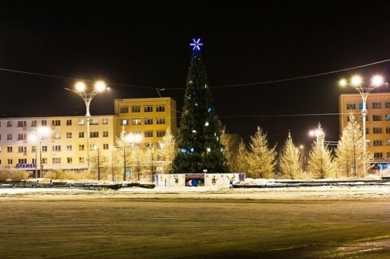 Новогодние традиции в Мончегорске. Фото Новогодние традиции в Мончегорске.