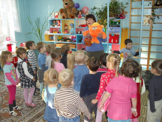 НОД в средней группе «Овощи и фрукты — полезные продукты» Фото НОД в средней группе «Овощи и фрукты — полезные продукты»