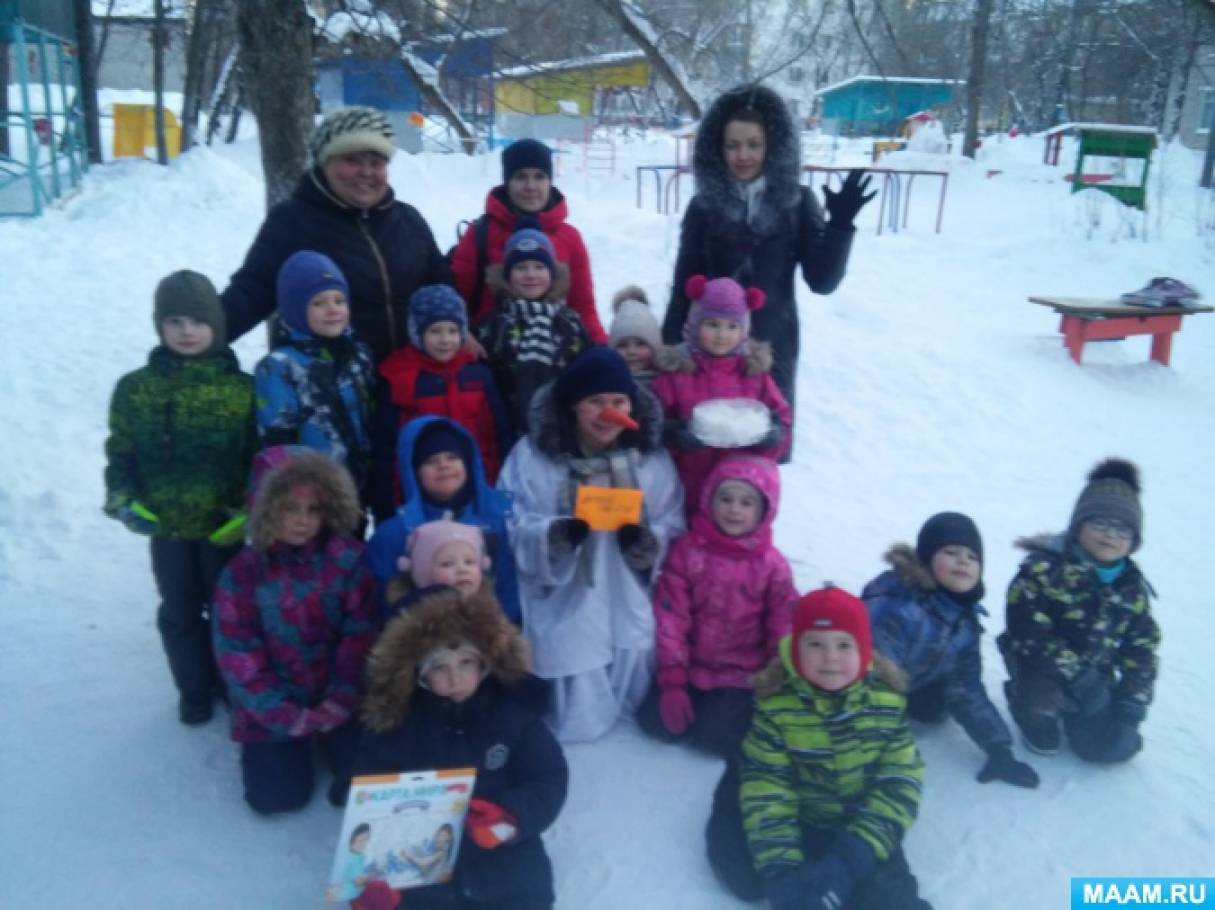 Квест-гра «День народження Сніговика» Фото Квест-игра «День рождения Снеговика»