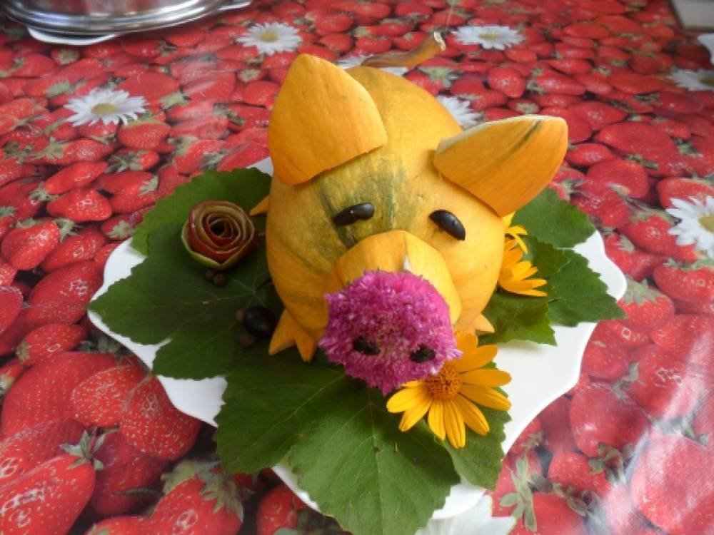 Поделка дары осени своими руками из картошки