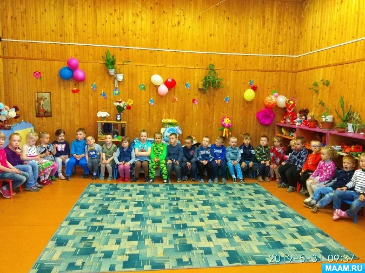 Конспект річного розваги для всіх груп дитячого садка «Сонце в гості до нас прийшло!» Фото Конспект летнего развлечения для всех групп детского сада «Солнце в гости к нам пришло!»