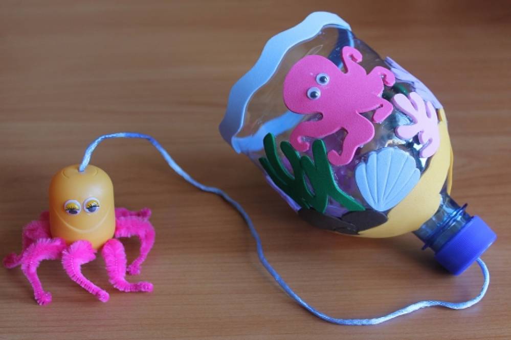 Игрушки из подручных материалов в детский сад