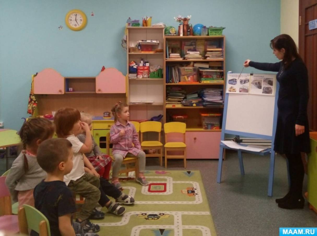 Конспект НСД в другій молодшій групі з розвитку мовлення «Транспорт на вулицях нашого міста» Фото Конспект НОД во второй младшей группе по развитию речи «Транспорт на улицах нашего города»
