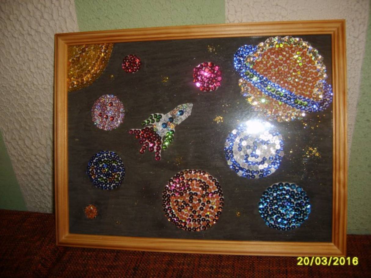 Космос поделки из бисера 80