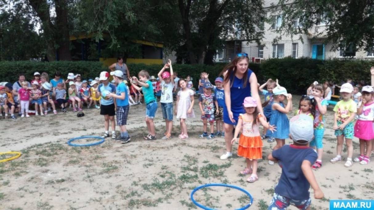 Сценарій річного спортивного розваги «Сонце, повітря і вода - наші кращі друзі» для дітей старших груп Фото Сценарий летнего спортивного развлечения «Солнце, воздух и вода — наши лучшие друзья» для детей старших групп