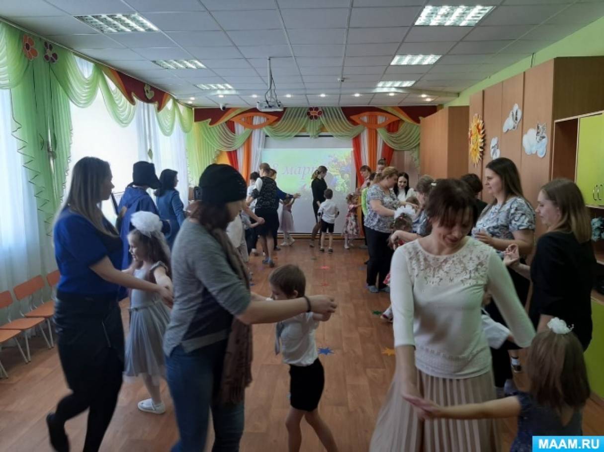 Спільне спортивна розвага «Мамочки улюблені!», Присвячене Дню матері (старша група) Фото Совместное спортивное развлечение «Мамочки любимые!», посвященное Дню матери (старшая группа)