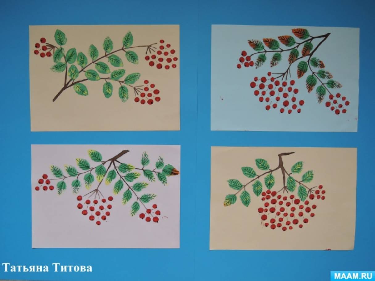 Конспекты по рисованию нетрадиционная техника в детском саду