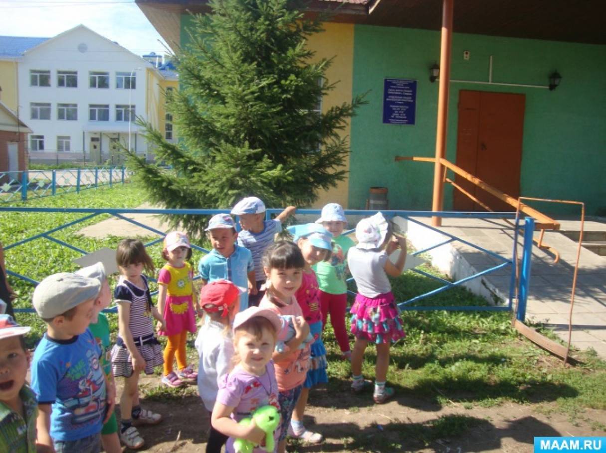 Конспект НОД в старшей группе. Экскурсия по родному городу Конспект НОД в старшей группе. Экскурсия по родному городу