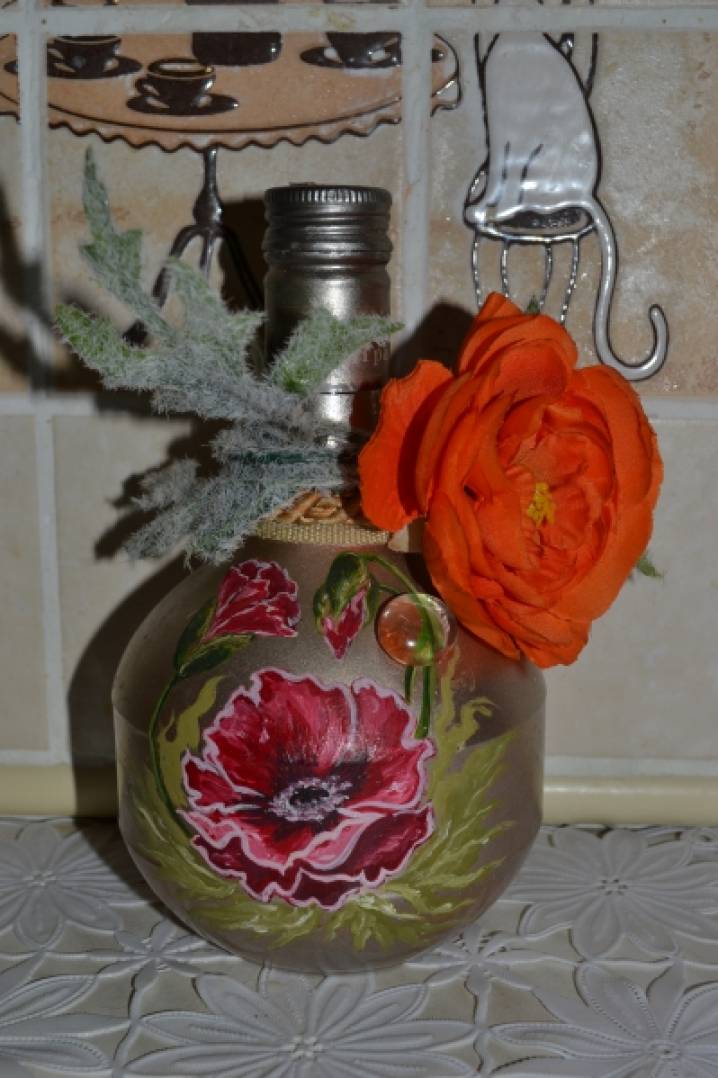 Декупаж цветочного горшка салфетками фото Декупаж цветочного горшка салфетками фото