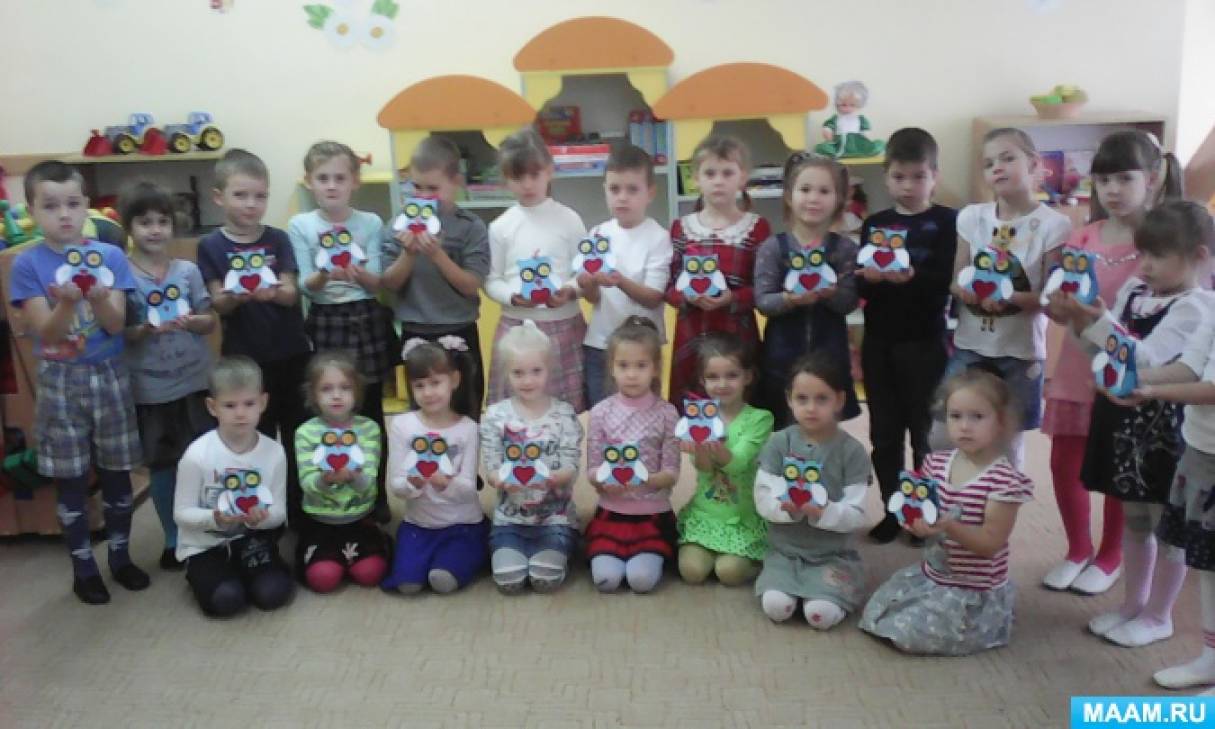 Майстер-клас «Совушка - подарунок мамі» для підготовчої групи Фото Мастер-класс «Совушка — подарок маме» для подготовительной группы