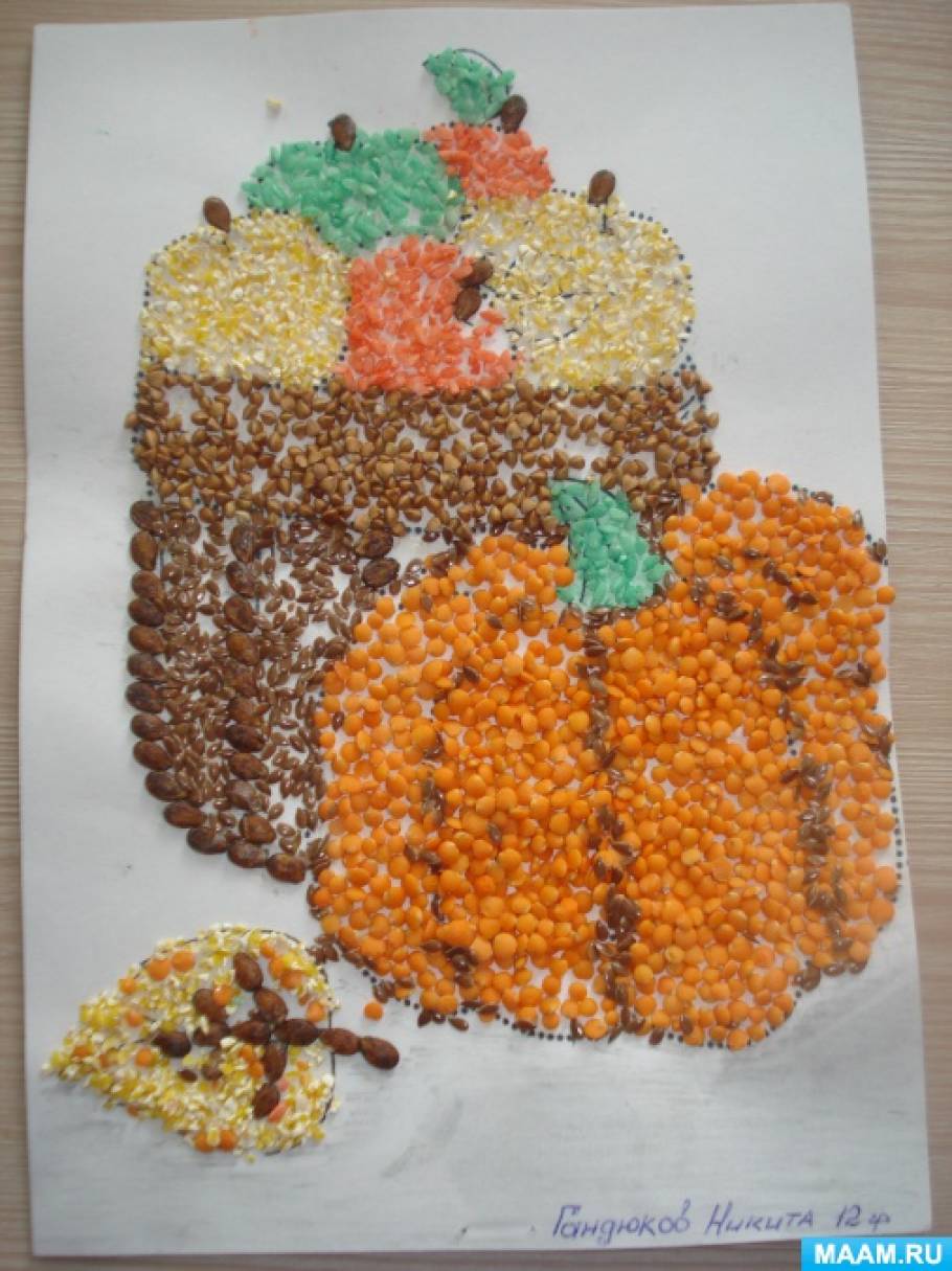 Поделки из злаковых Поделки из злаковых