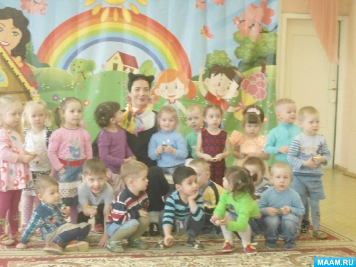 Сценарій весняного свята для дітей першої молодшої групи Фото Сценарий весеннего праздника для детей первой младшей группы
