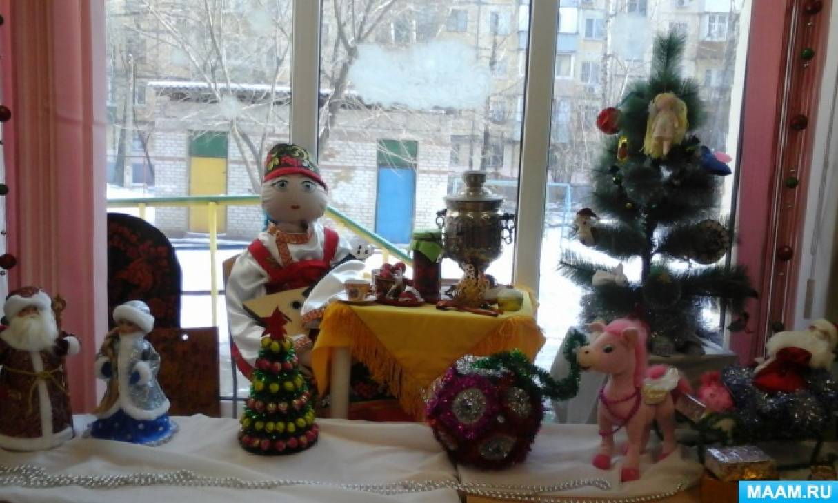 Прикраса групи до Новорічних свят Фото Украшение группы к Новогодним праздникам