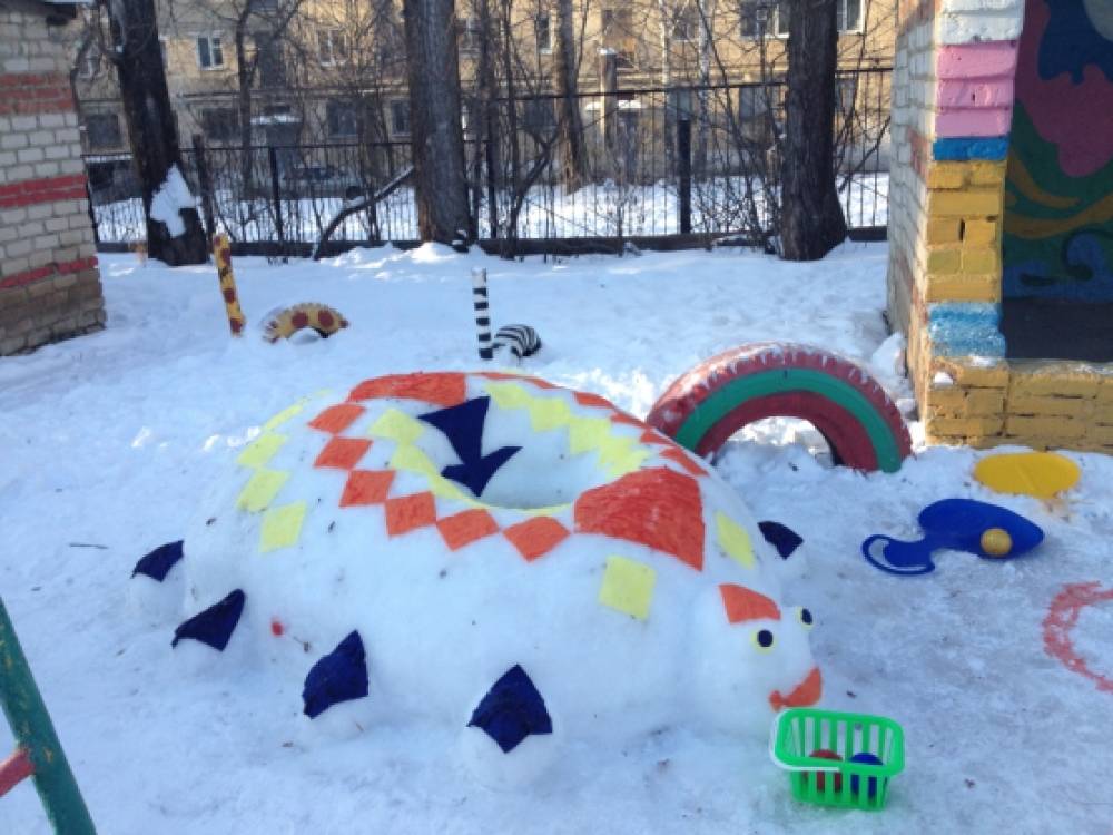 Зимнее Фото В Детском Саду