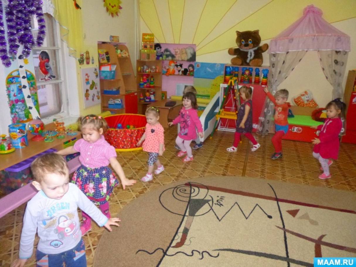 Развлечение «Как снеговик друзей искал» для детей 2–3 лет Фото Развлечение «Как снеговик друзей искал» для детей 2–3 лет